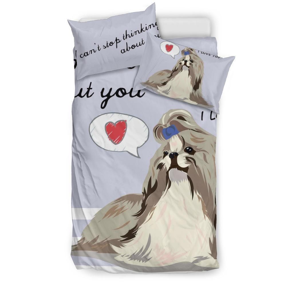 My Love For Shih Tzu Bedding Set