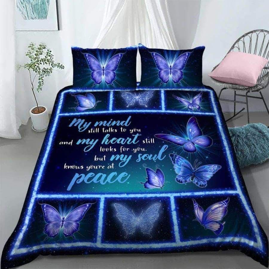 My Mind Still Talks Bedding Set