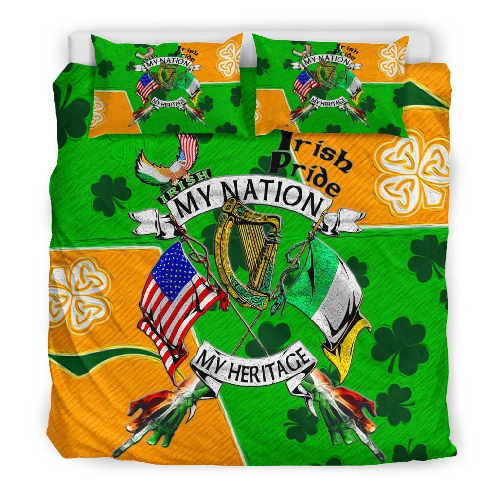 My Nation My Heritage Shamrock St. Patrick’s Day Bedding Set