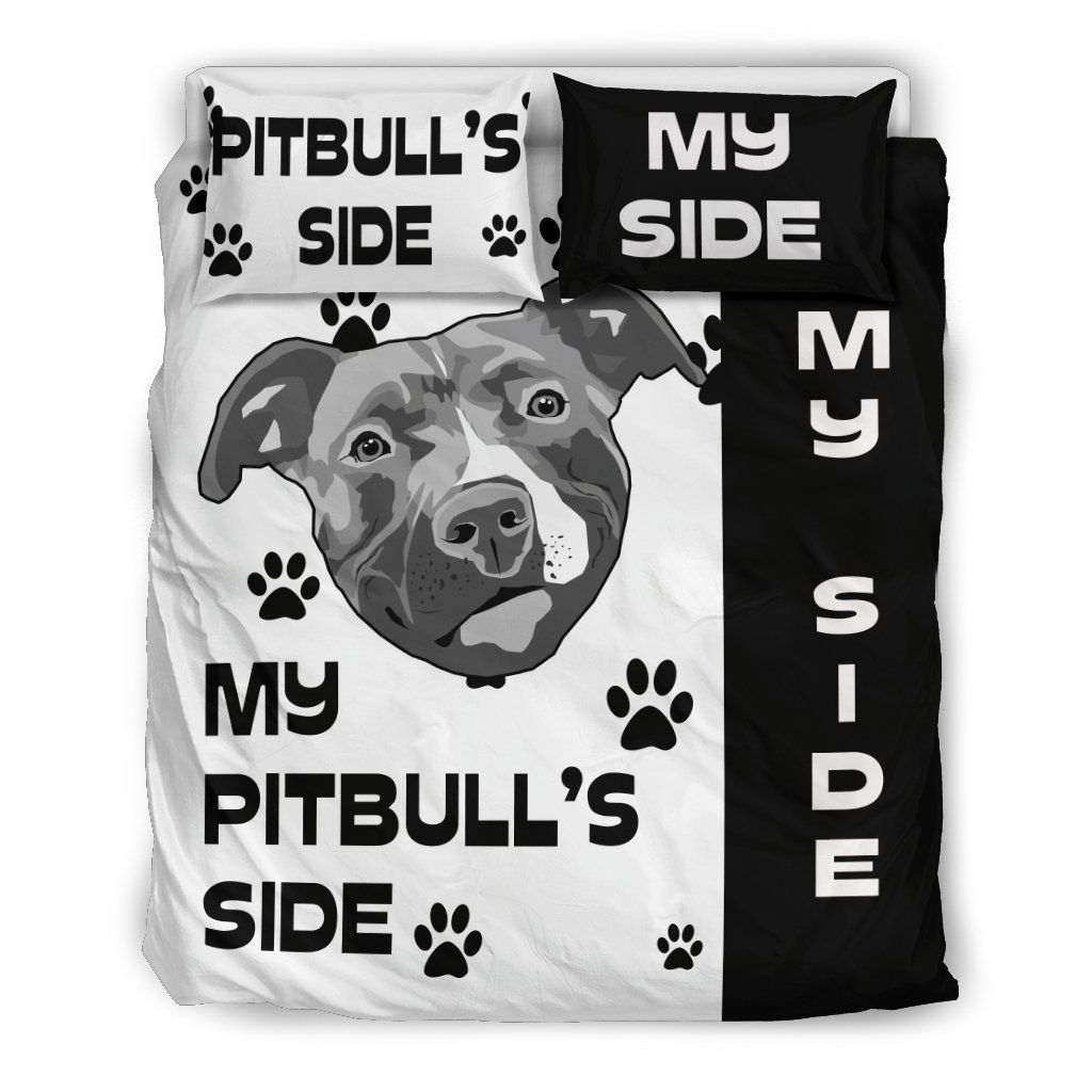 My Pitbull Side Bedding Set