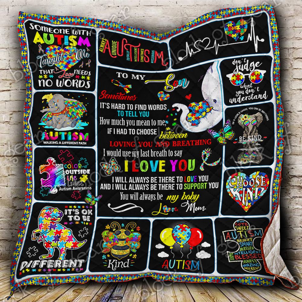 My Son Autism Quilt Pn629Ns Dhc11123753Dd