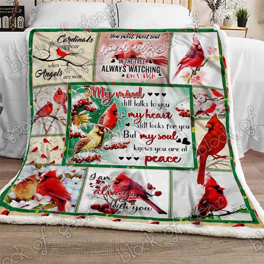 My Soul Knows You Are At Peace Fleece Blanket