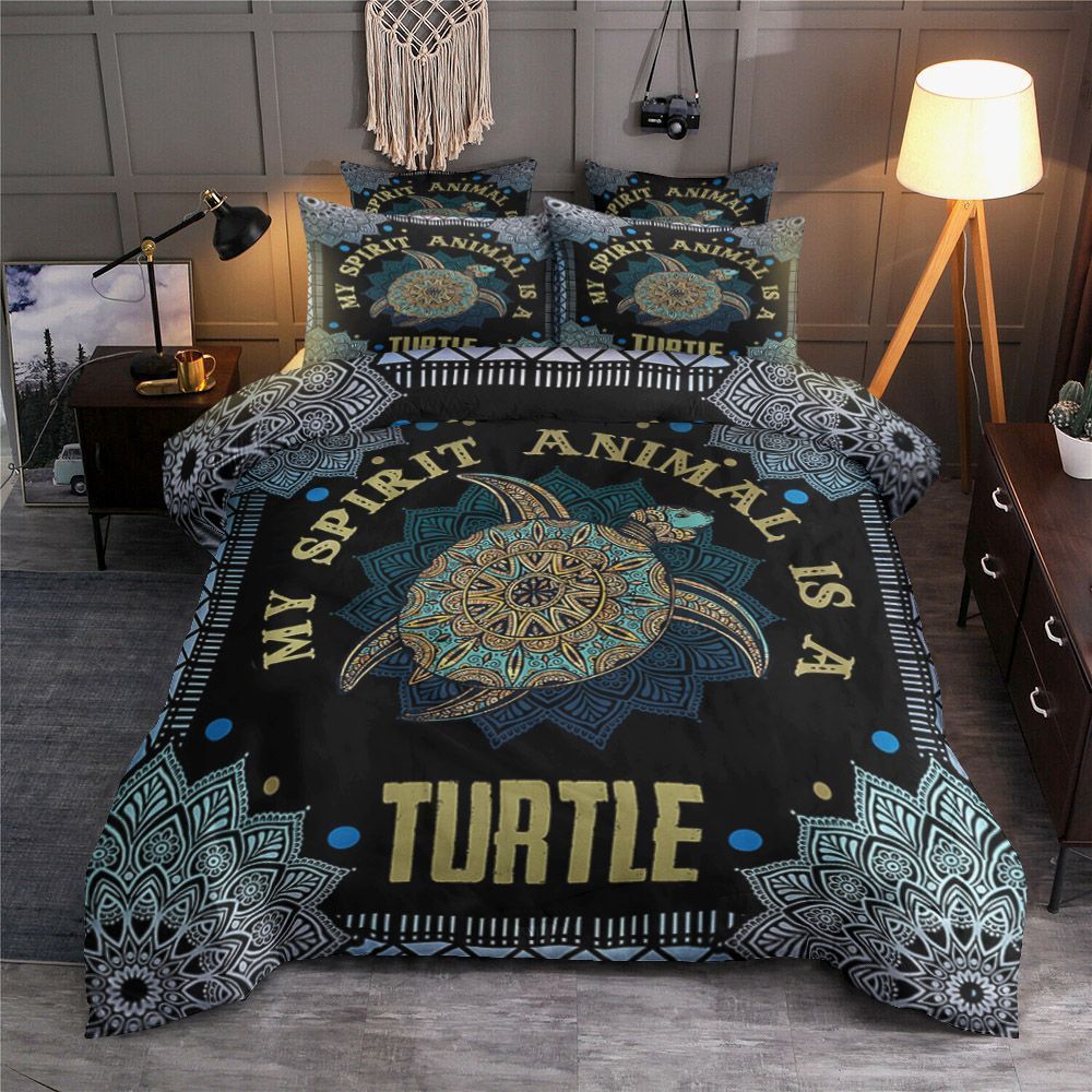 My Spirit Animal Is A Turtle Bedding Set