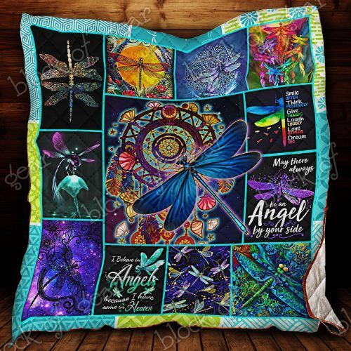 My Spirit Animal Is Dragonfly CLA0710566Q Quilt Blanket