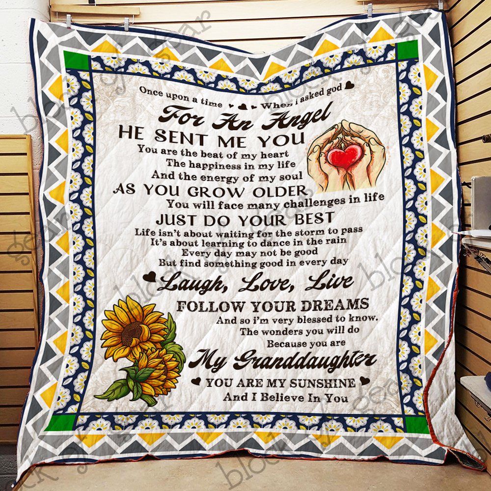 My Sunshine Granddaughter Quilt Mh30 Dhc11122066Dd
