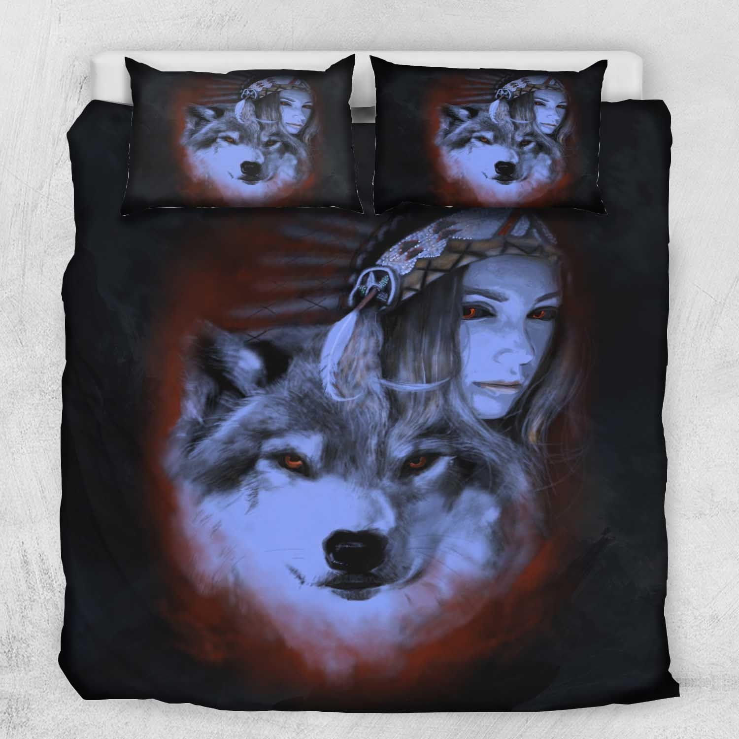 My Wolf My Spirit Bedding Set