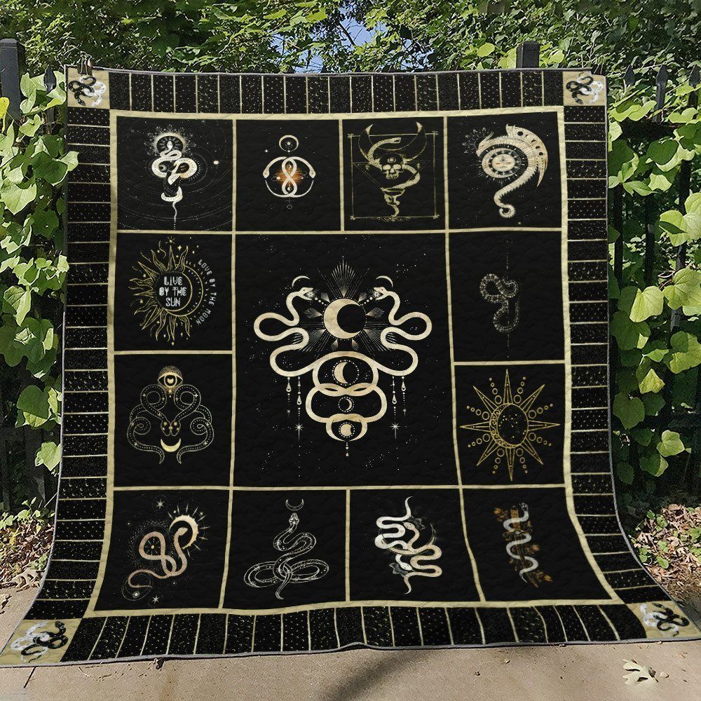 Mystic Snake HN130728 Quilt Blanket