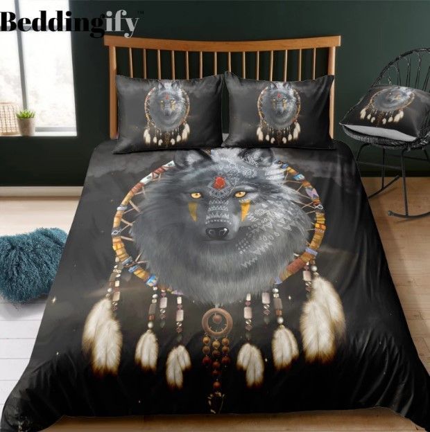 Mystic Wolf Bedding Set