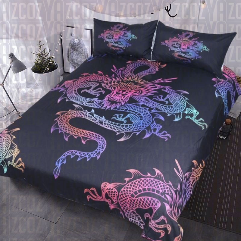 Mythical Chinese Dragon Bedding Set
