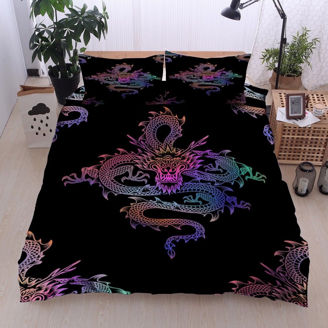 Mythical Chinese Dragon Bedding Set