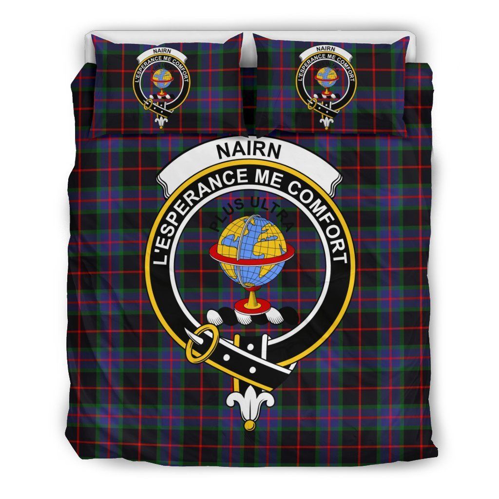 Nairn Clan Badge Tartan Bedding Set