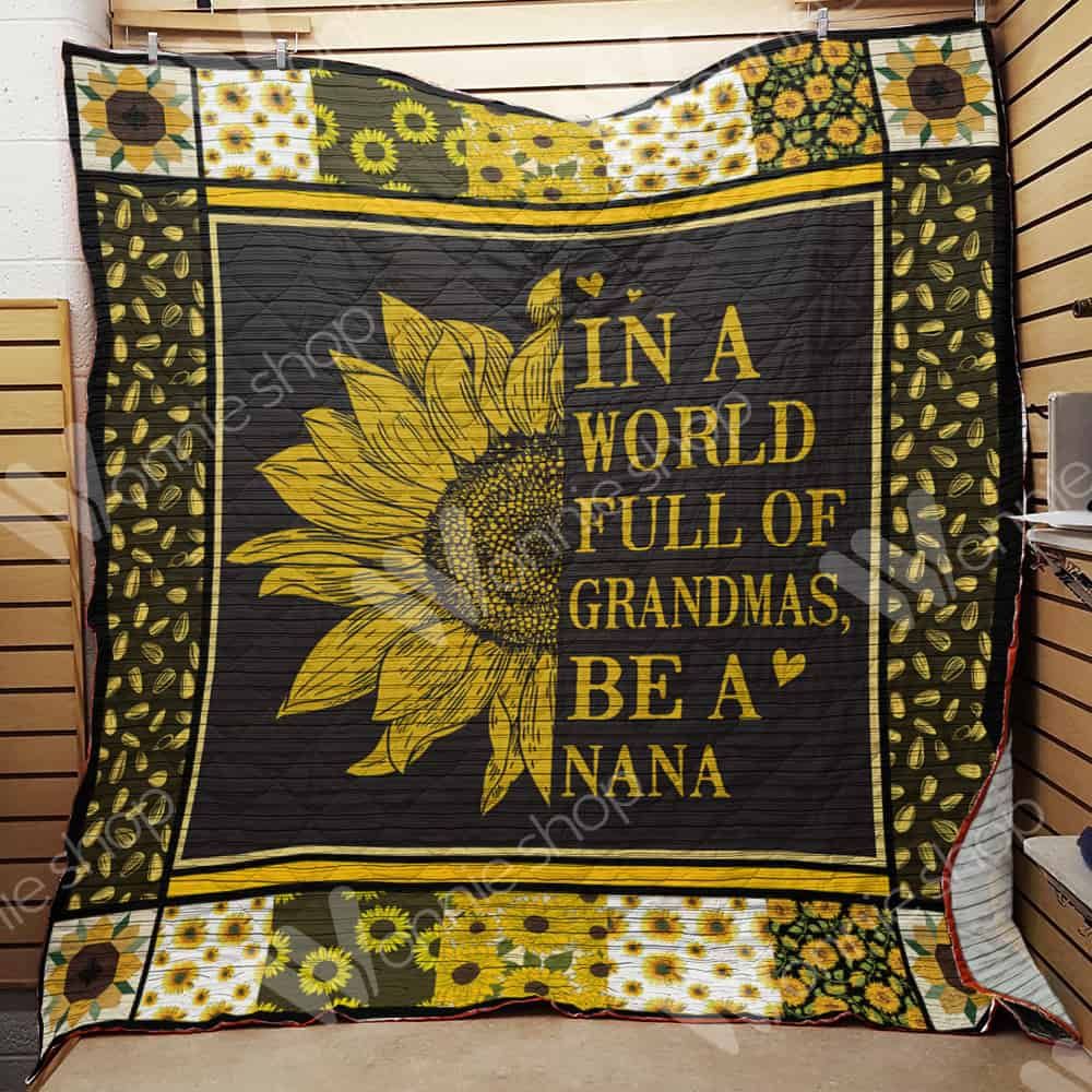 Nana Sunflower Quilt Blanket DHC0302868TD