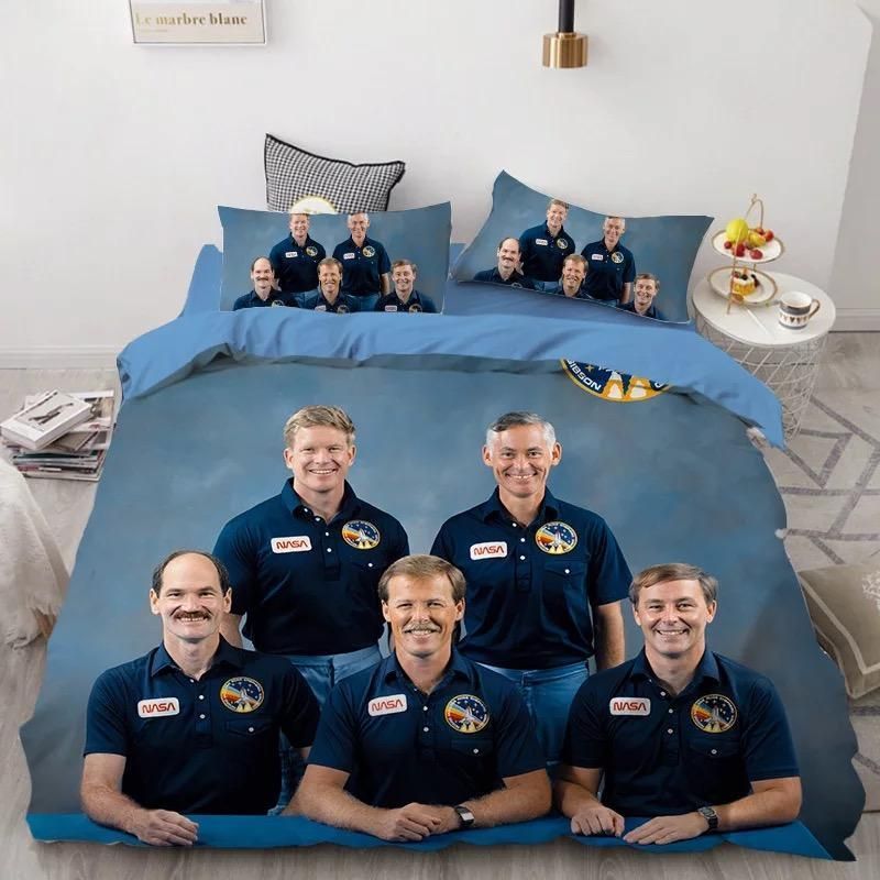 Nasa Space Staff Bedding Set