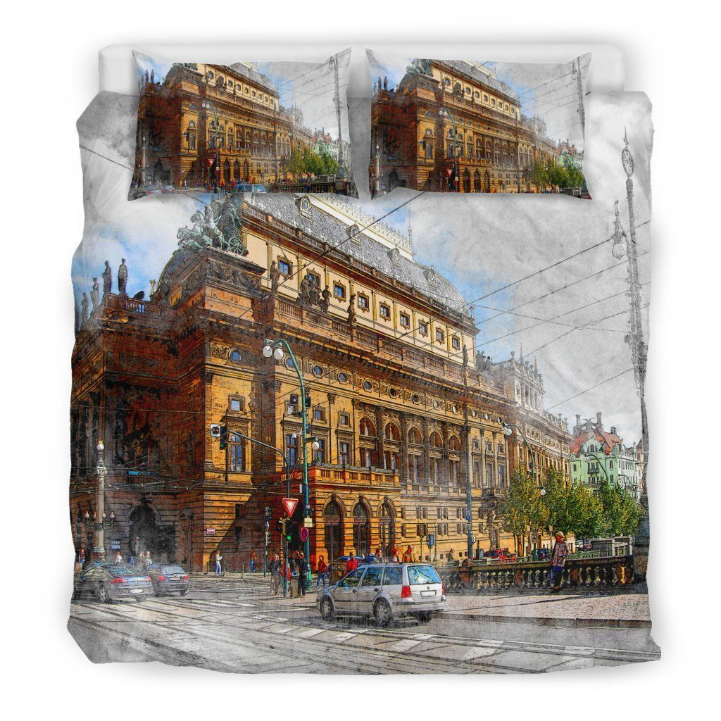 National Theater Of Prague Bedding Set