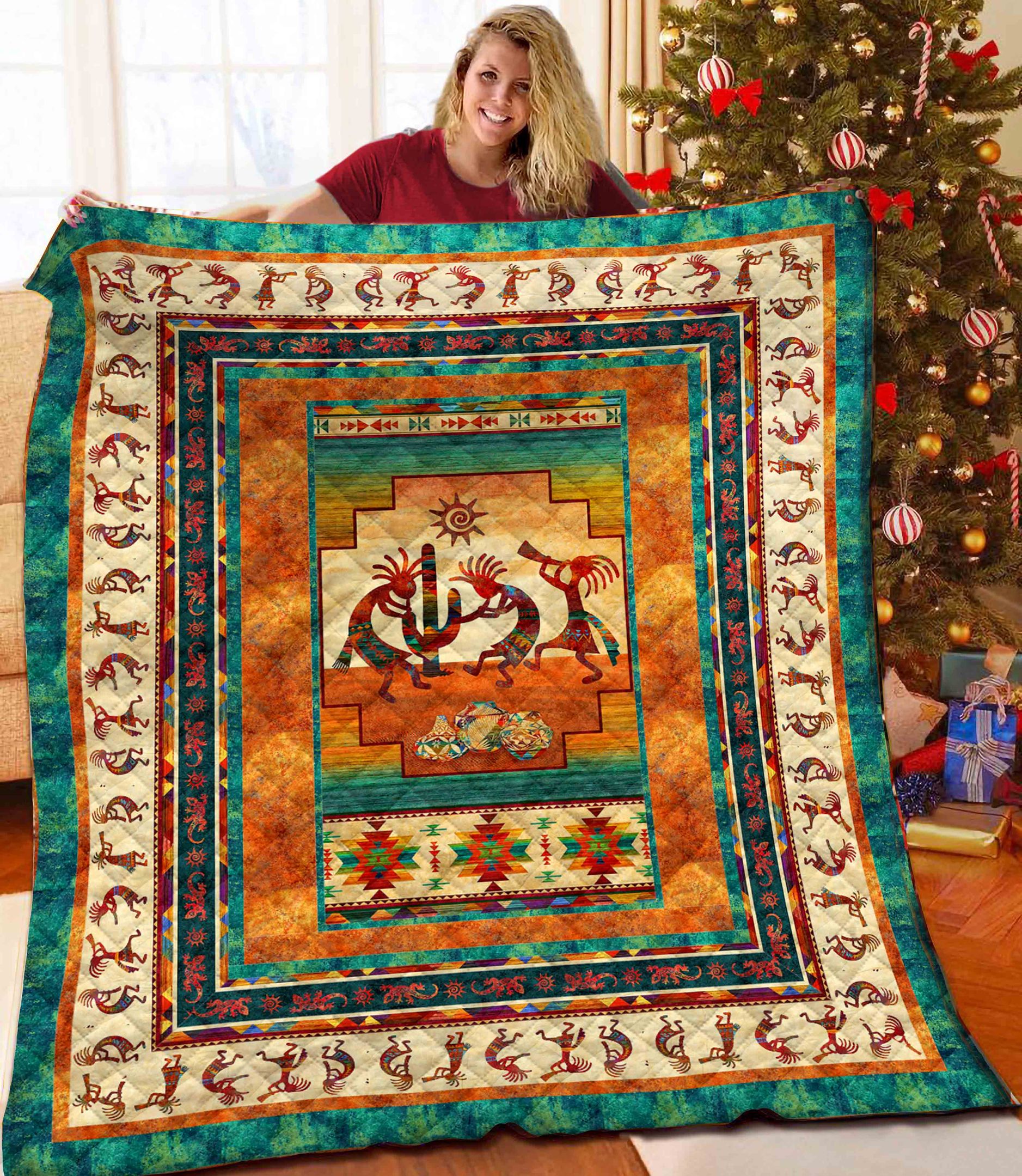 Native America Quilt Blanket BBB051133HT