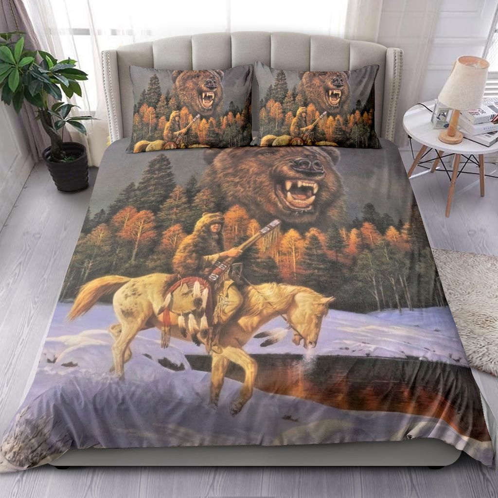Native American Bear Bedding Set