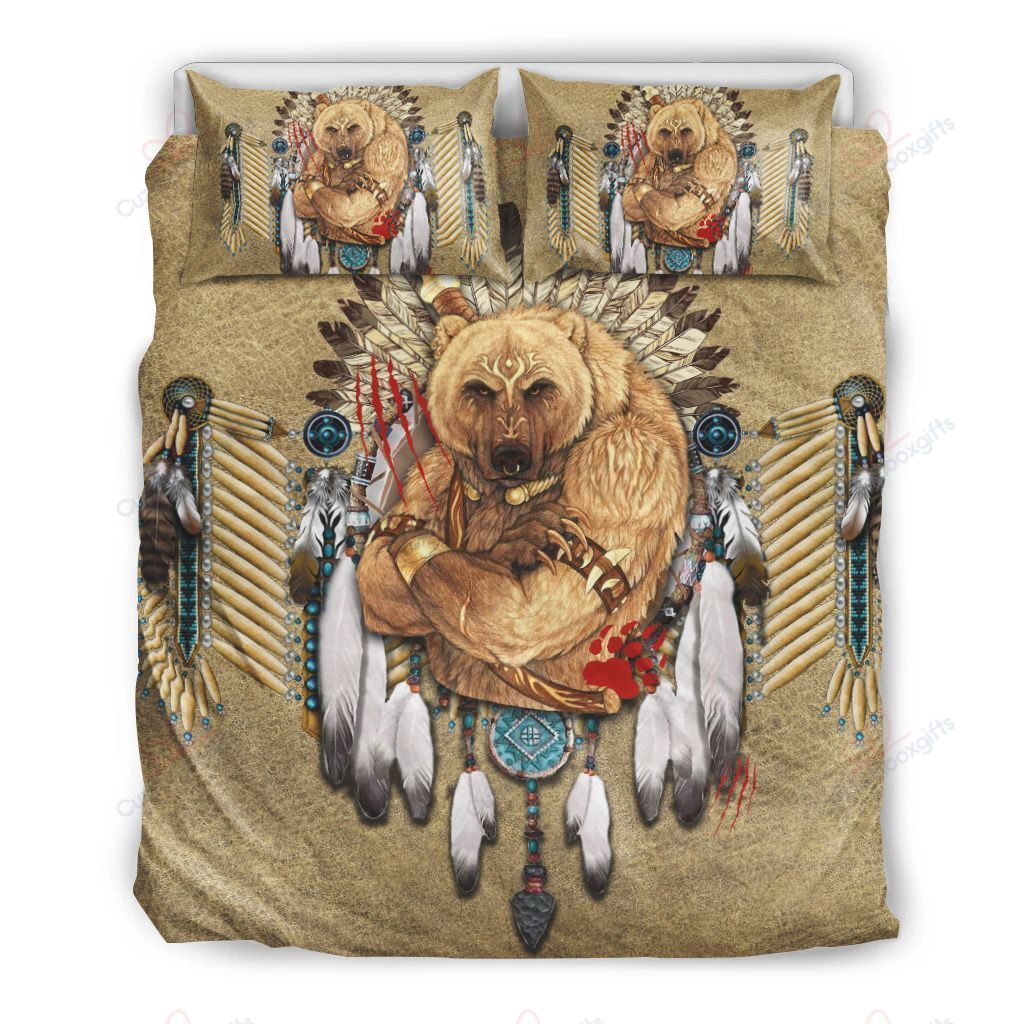 Native American Bear Bedding Set
