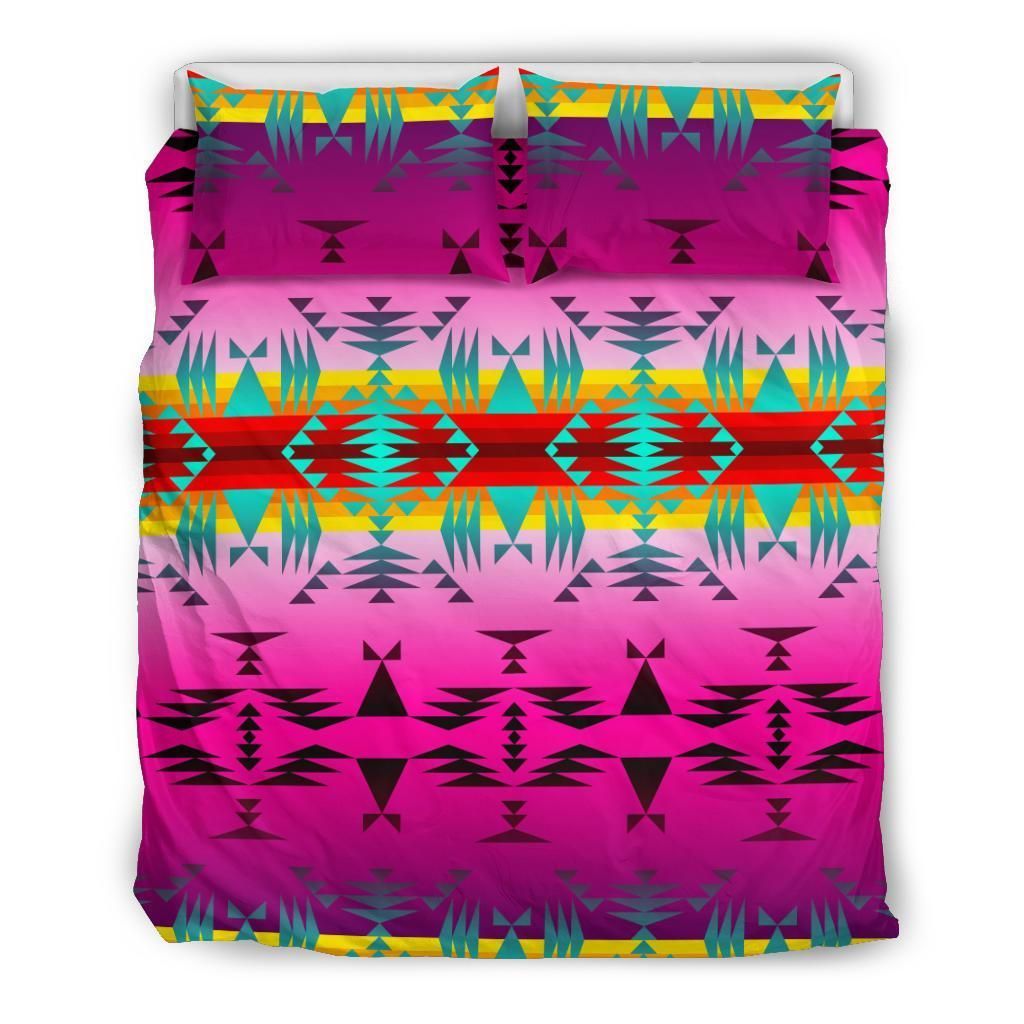 Native American Between The Cascade Mountains Bedding Set
