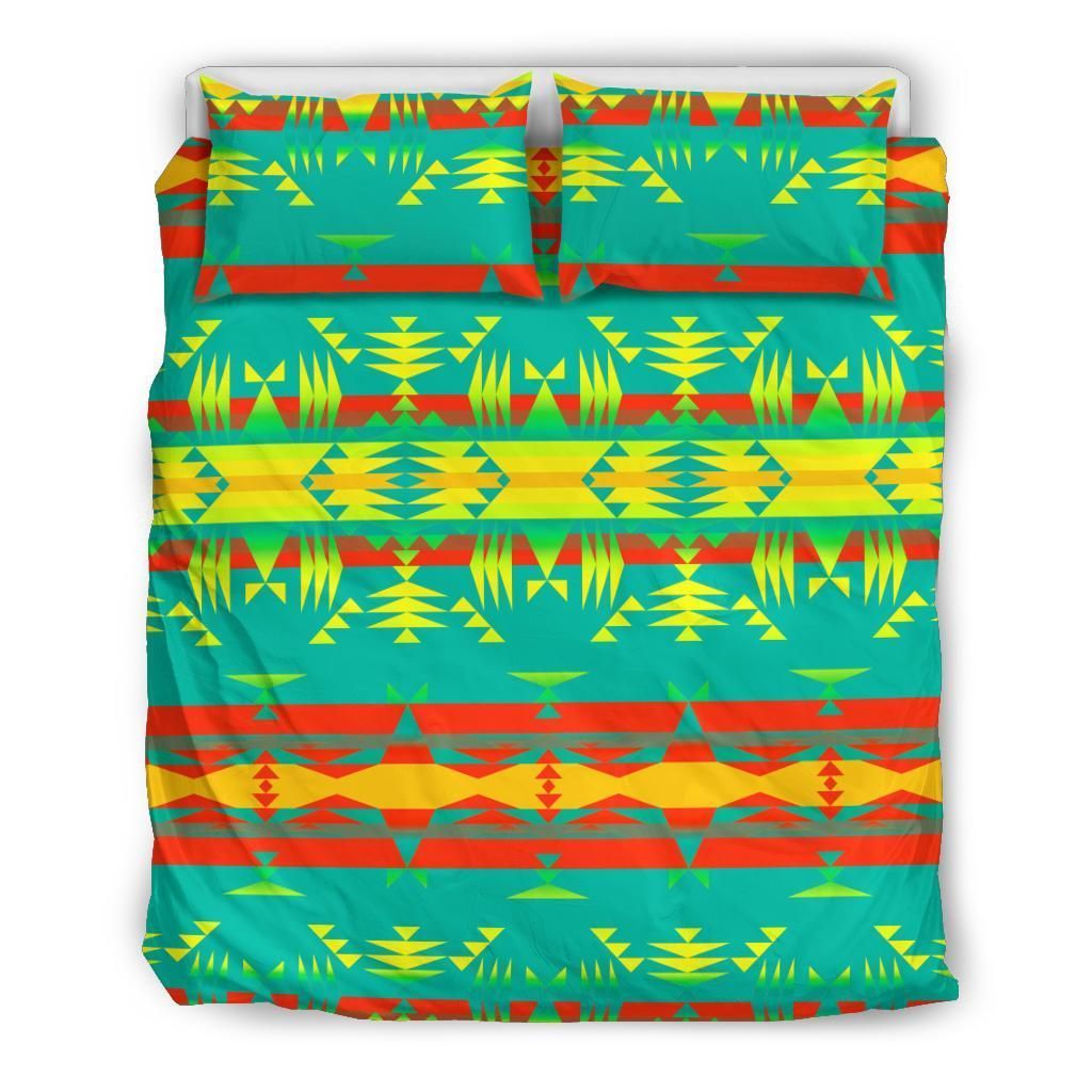 Native American Between The Teton Mountains Bedding Set