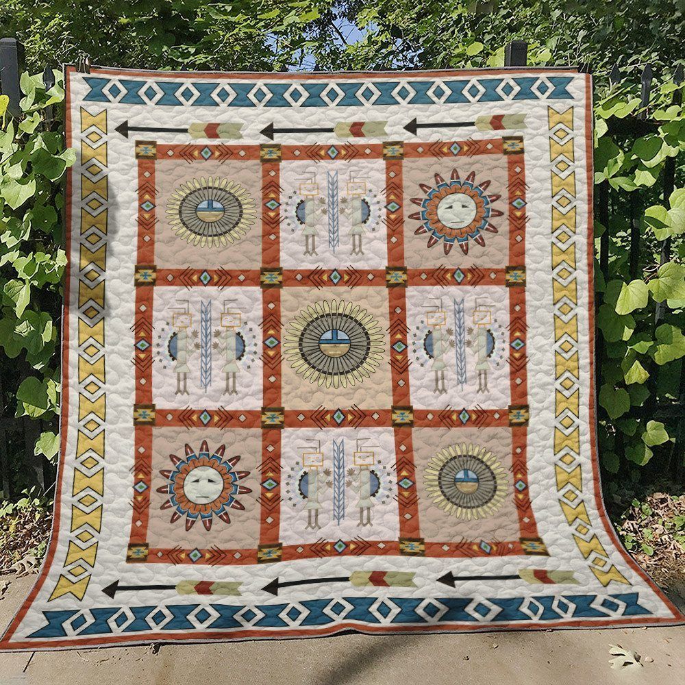 Native American BL260618 Quilt Blanket