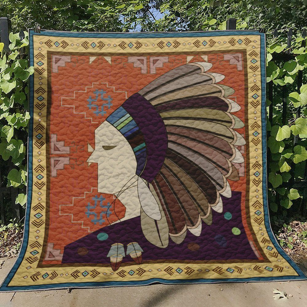 Native American BL260621 Quilt Blanket