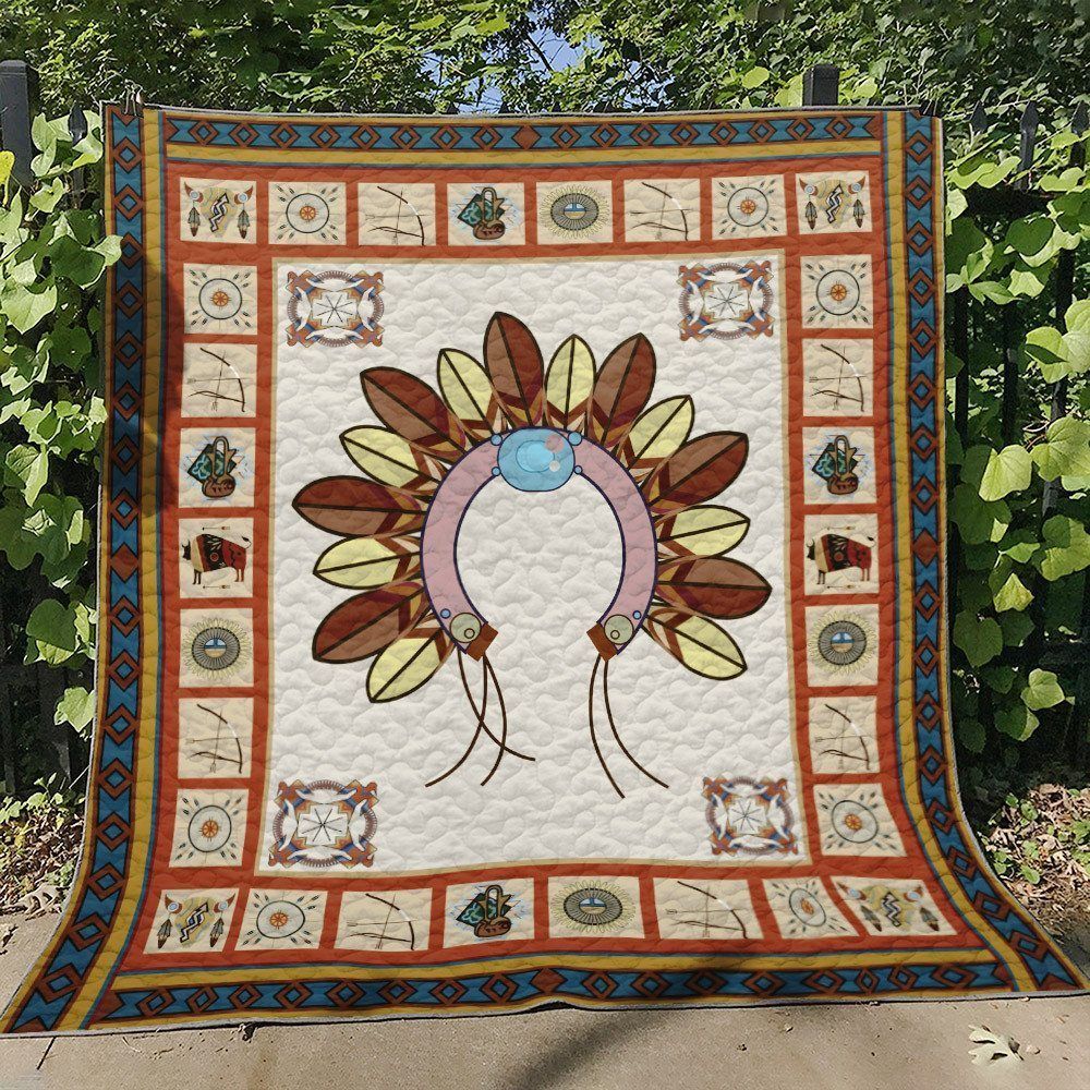 Native American BL270624 Quilt Blanket