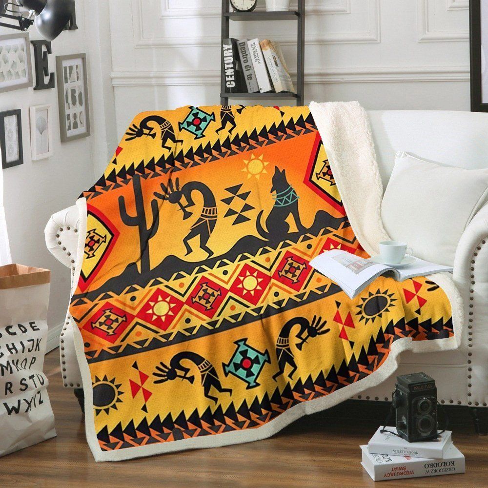 Native American Sherpa Fleece