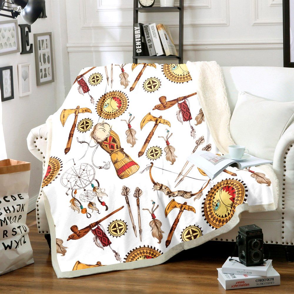 Native American Sherpa Fleece