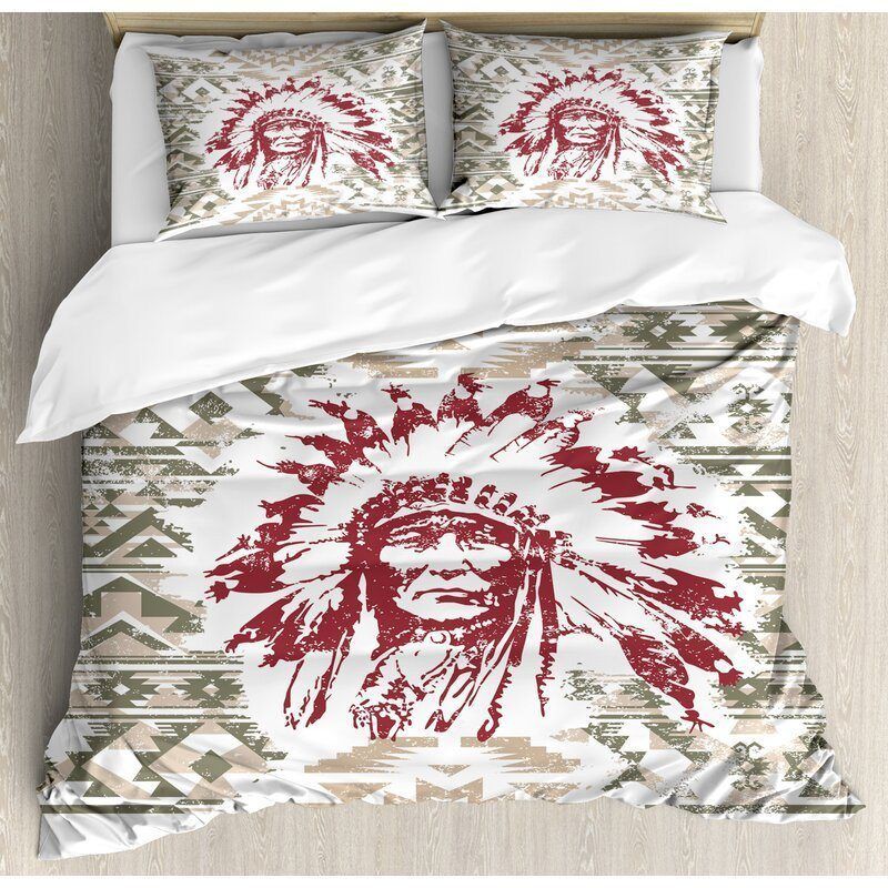Native American Chief Bedding Set