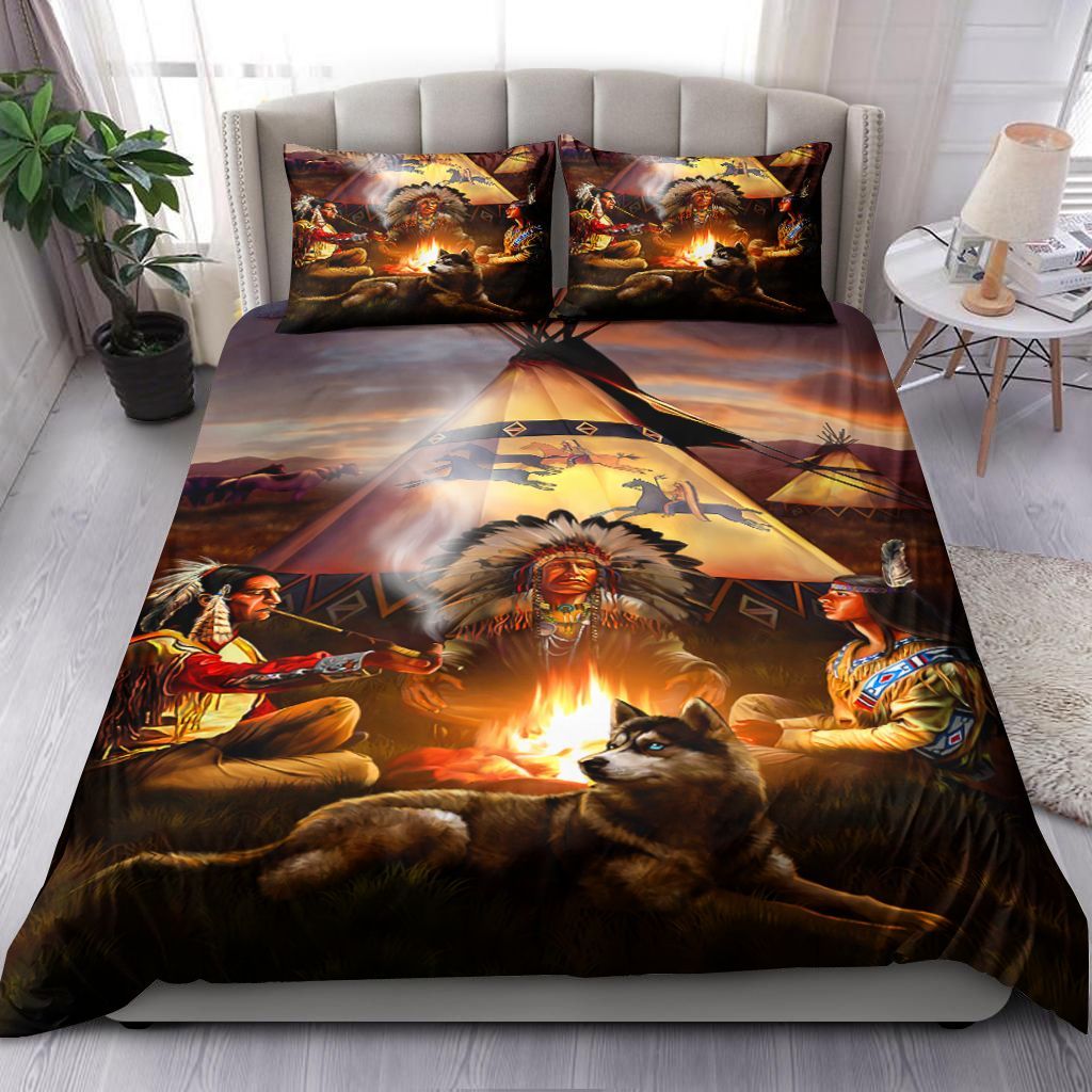 Native American Chief Bedding Set