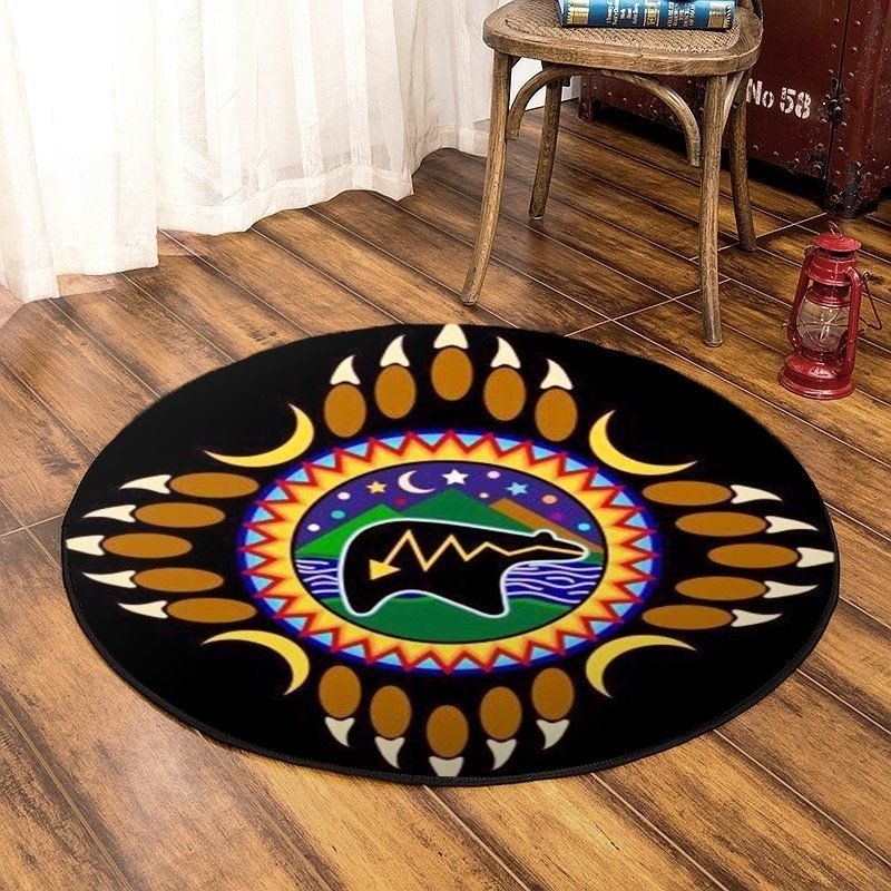 Native American Round Carpet