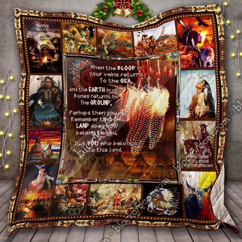 Native American CL15110215MDQ Quilt Blanket
