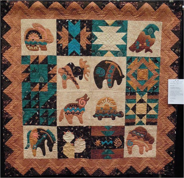 Native American CL16100665MDQ Quilt Blanket