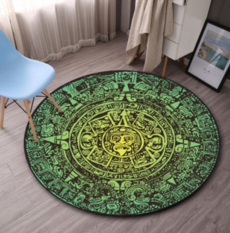 Native American Round Carpet