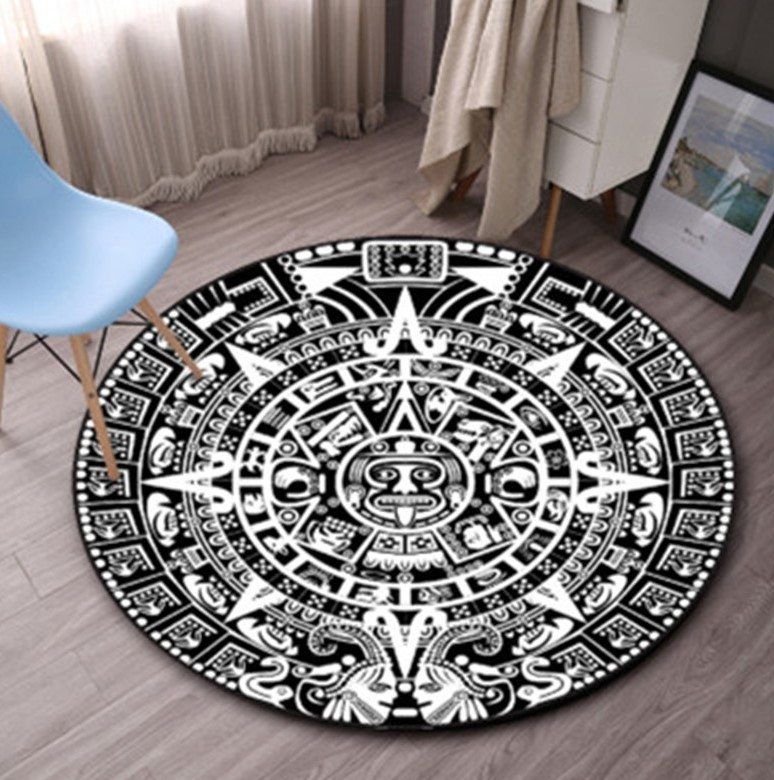 Native American Round Carpet