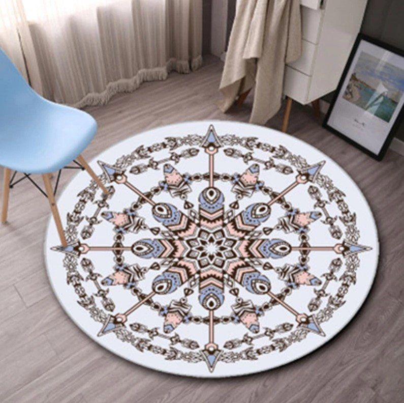 Native American Round Carpet