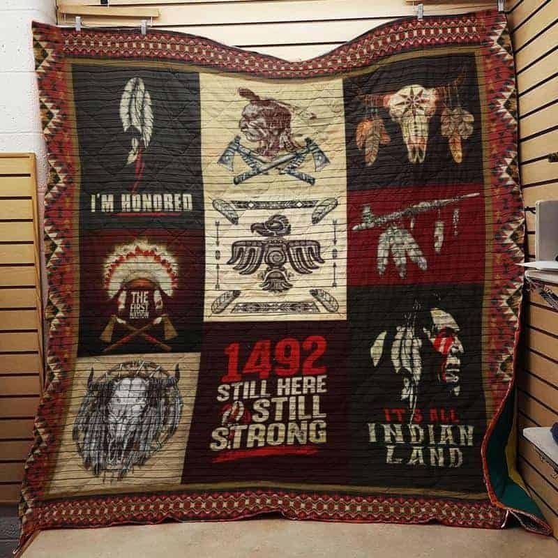 Native American CLA1610513Q Quilt Blanket
