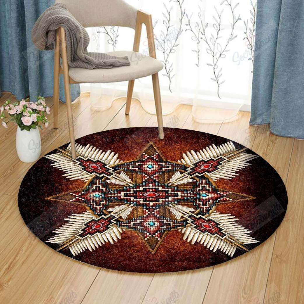 Native American Round Carpet