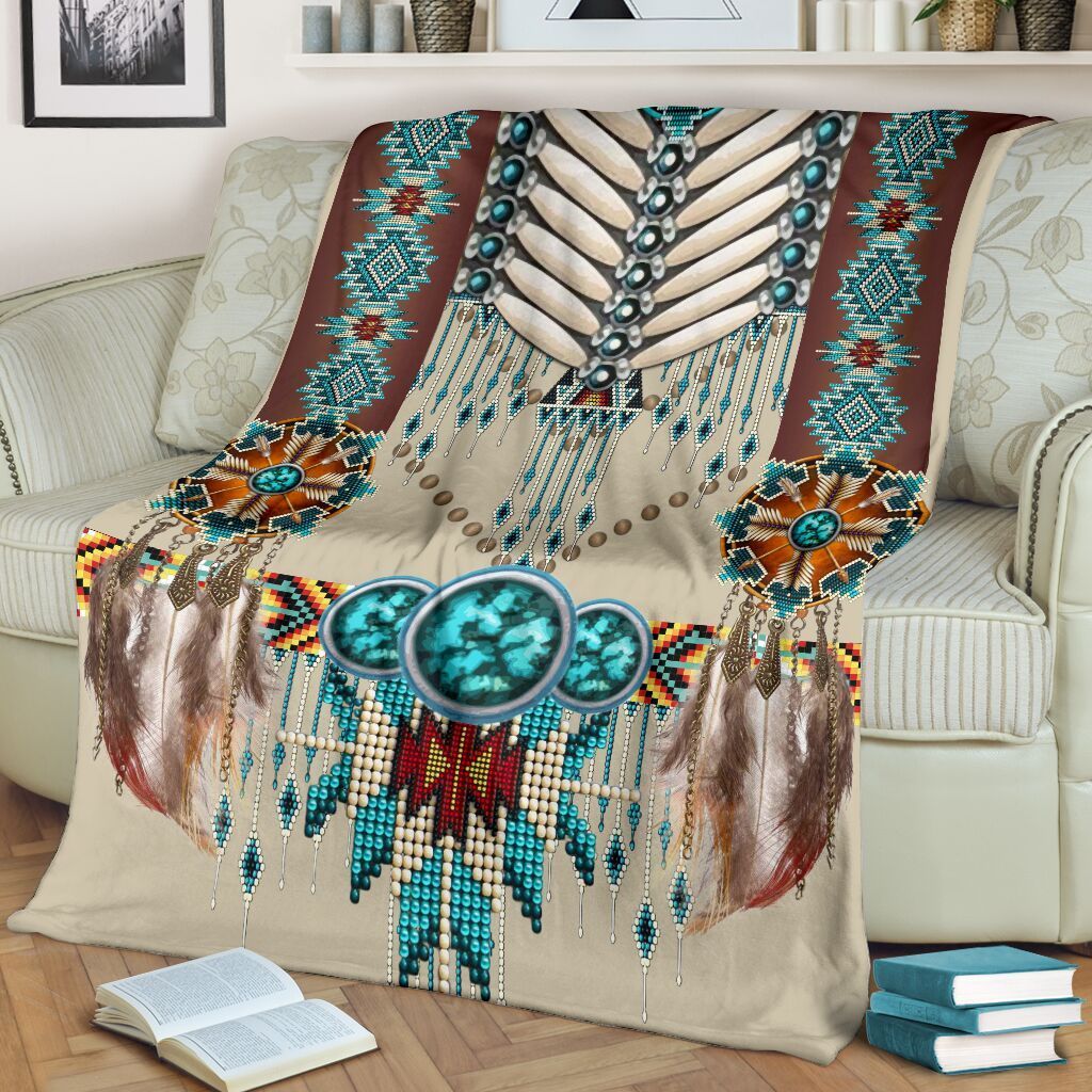 Native American Fleece Blanket