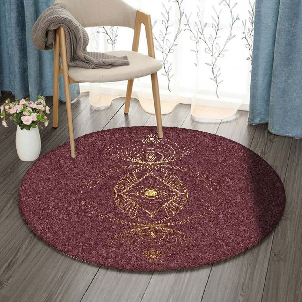 Native American Round Carpet