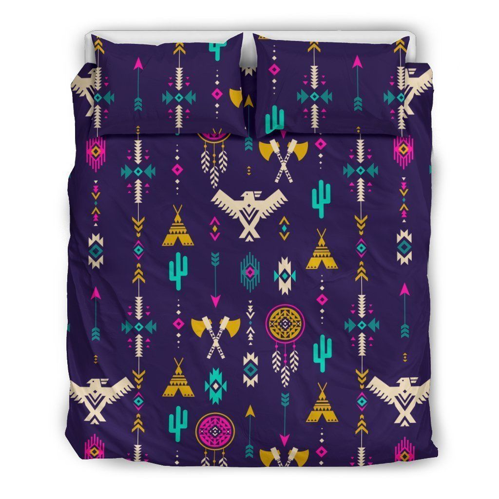 Native American Eagle Indian Bedding Set
