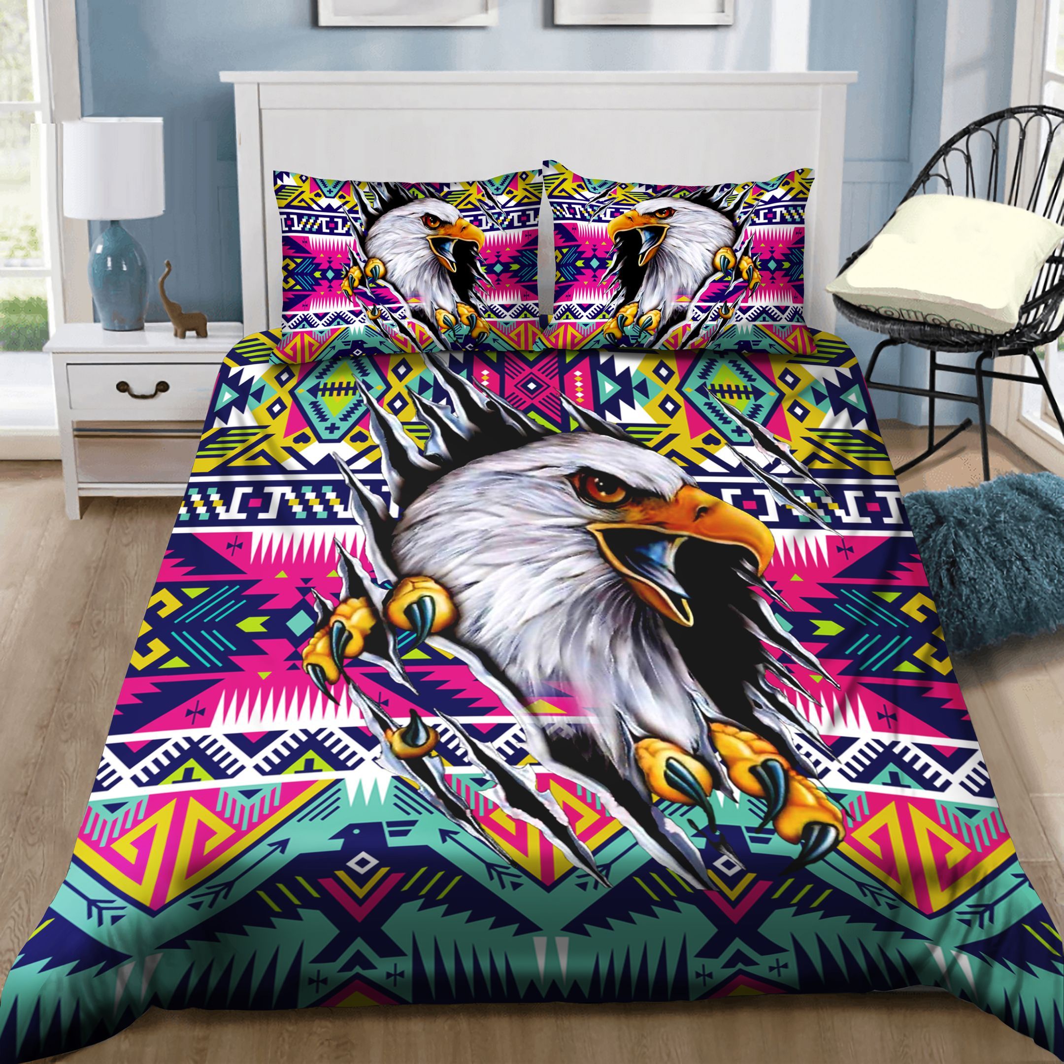 Native American Eagle Bedding Set