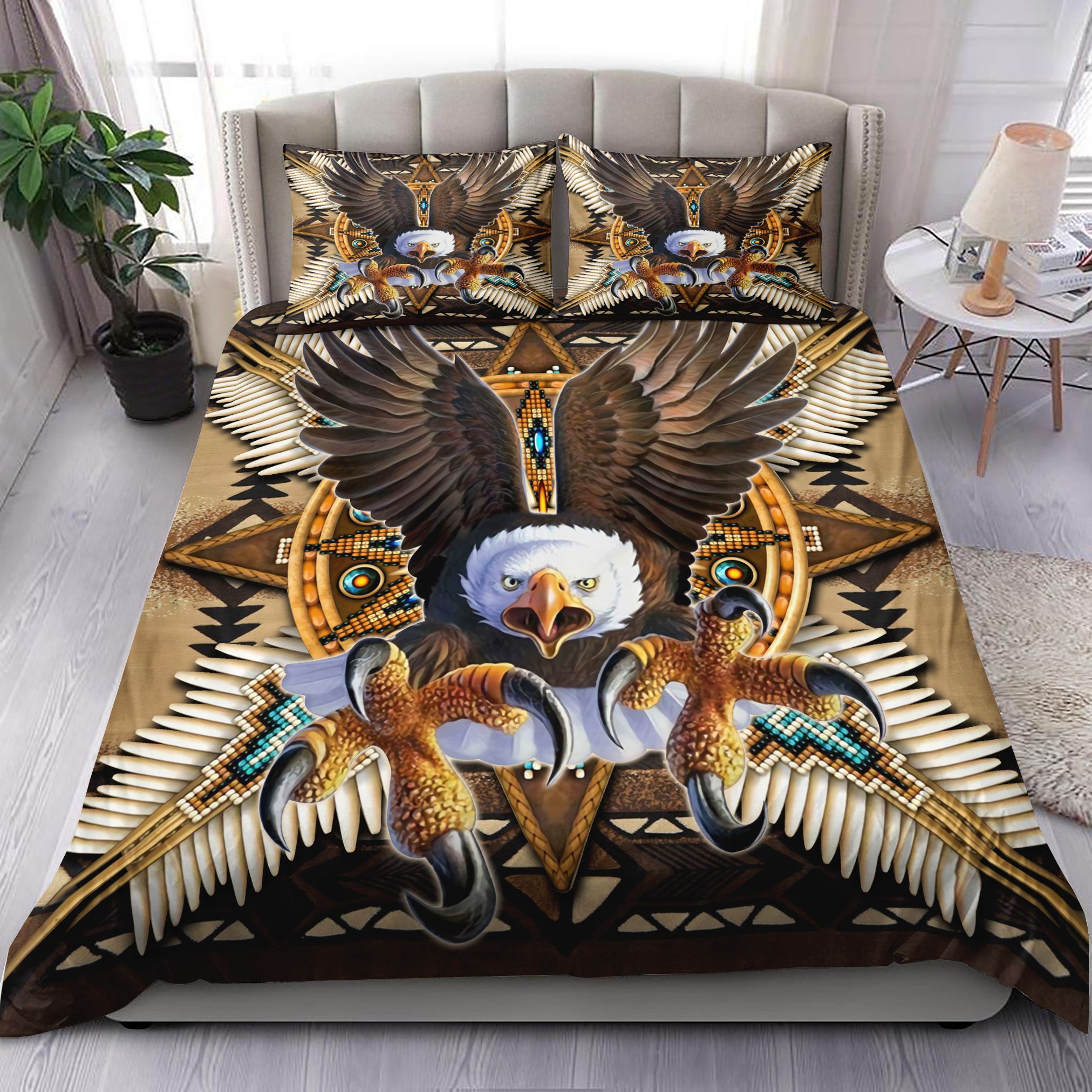 Native American Eagle Bedding Set