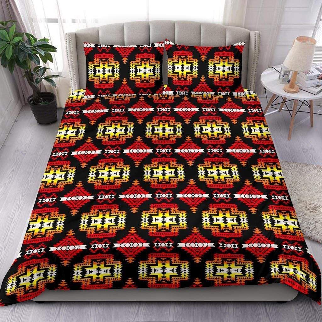 Native American Fire Bedding Set