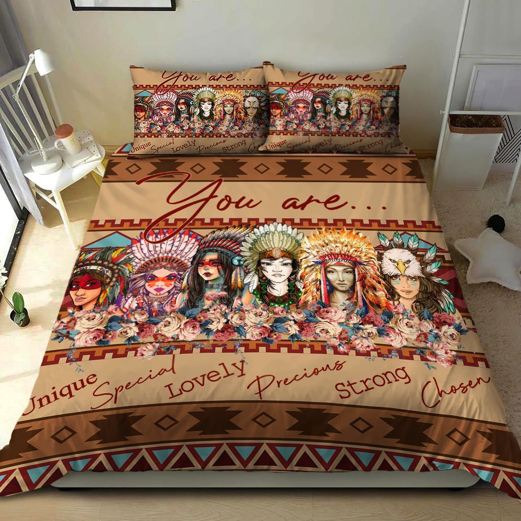 Native American Girl Bedding Set