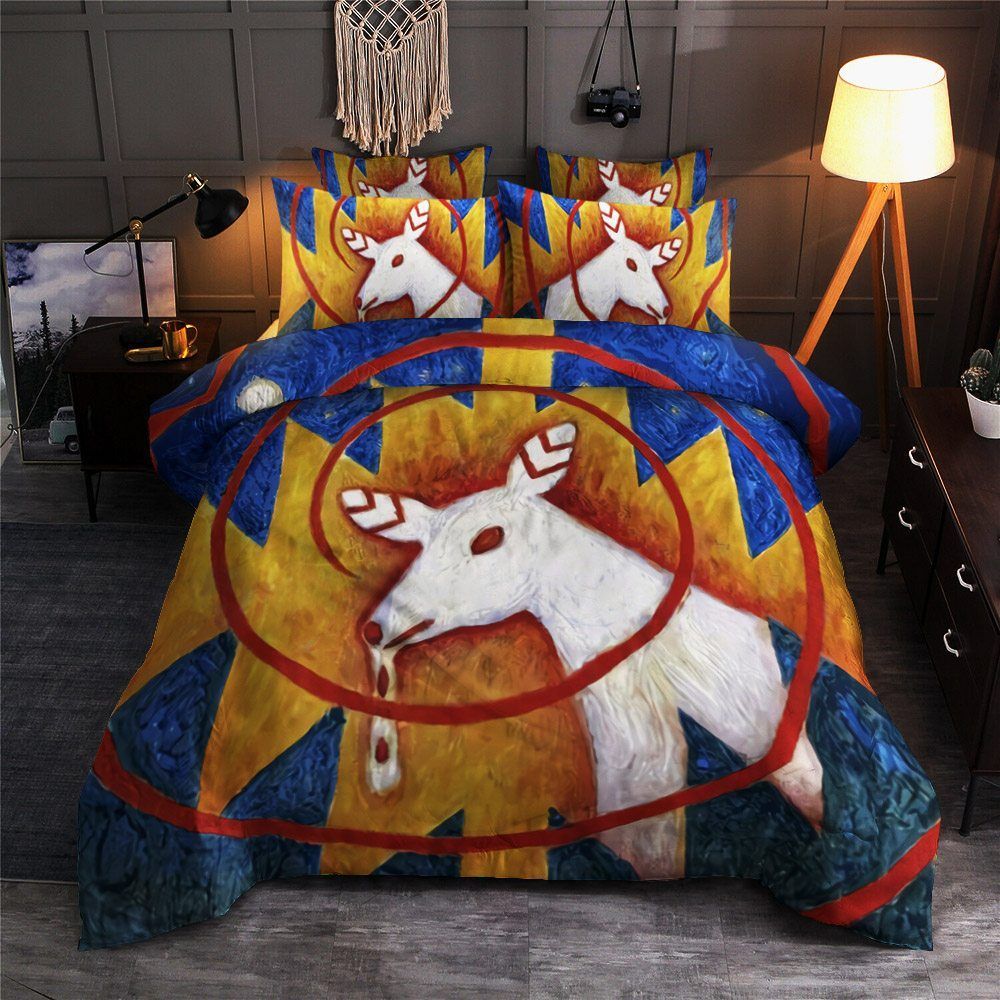 Native American Goat Bedding Set