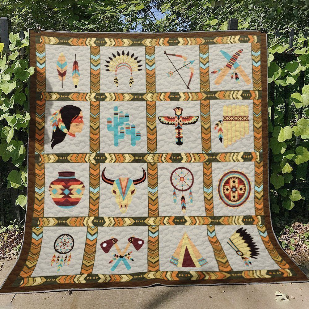 Native American GS-CL-KC0307 Quilt Blanket