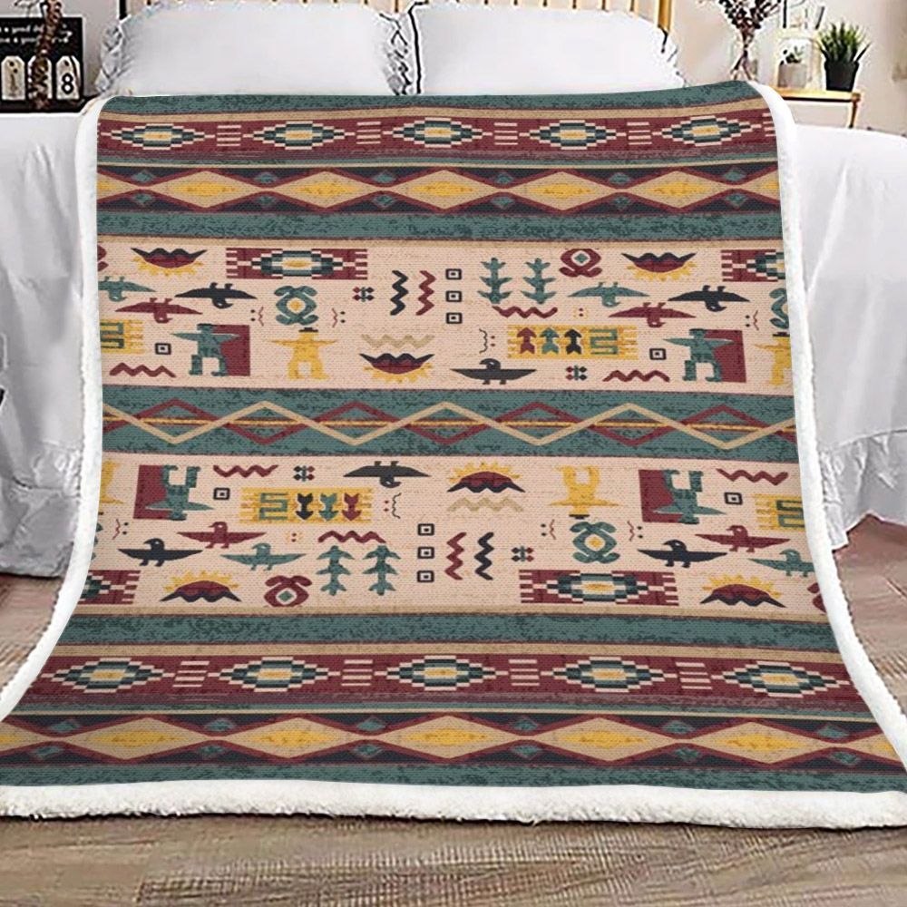 Native American Sherpa Fleece