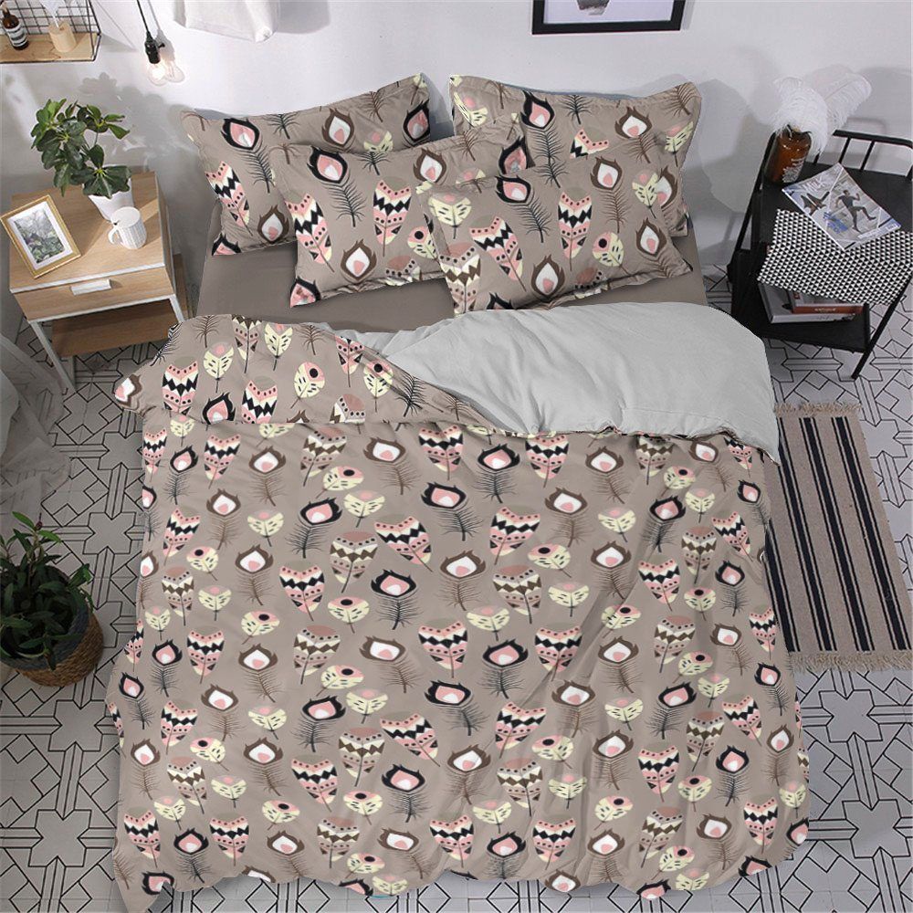 Native American Cotton Bed Sheets Spread Comforter Bedding Set