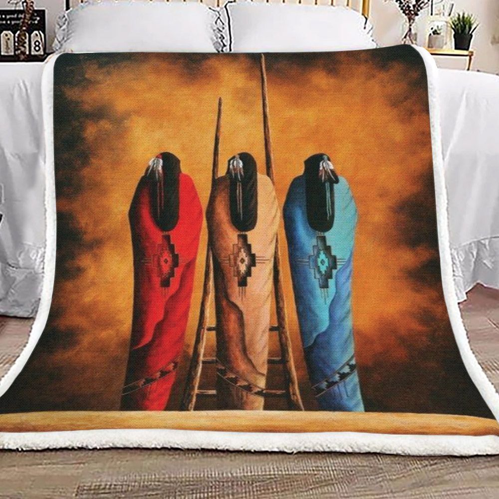 Native American Sherpa Fleece